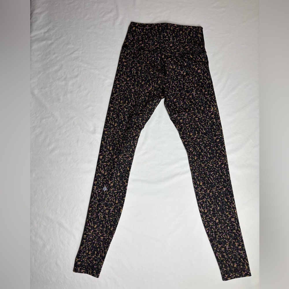 Lululemon Wunder Train High-Rise Tight 28" Fluctuate Micro Pink Multi - Picture 5 of 11